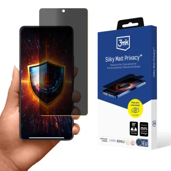 Matinė privatumą sauganti ekrano plėvelė 3mk Silky Matt Privacy, skirta Asus ROG Phone 9 / 9 Pro