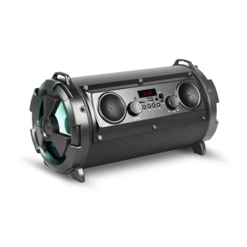 Nešiojama Bluetooth kolonėlė Rebeltec SoundTube 190 su karaoke, 30W, juoda