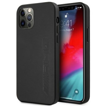 Mercedes AMG dėklas iPhone 12 Pro Max telefonui, juodas