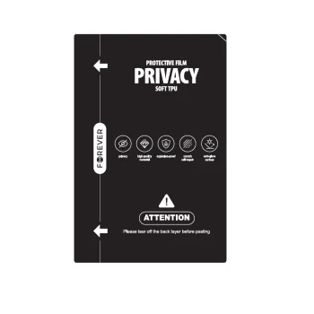 Forever Anticrash Privacy apsauginių plėvelių rinkinys pjaustyklėms, 20 vnt.