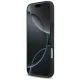 Mercedes dėklas iPhone 17 Pro Max telefonui Leather The Move MagSafe, juodas