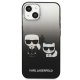 Karl Lagerfeld Gradient Ikonik Case for iPhone 13 mini Black
