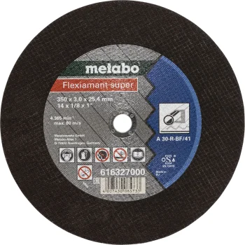 Pjovimo diskas plienui Metabo Flexiamant super 350x3.0x25.4 mm