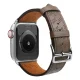 Natūralios odos dirželis Apple Watch 38 / 40 / 41 mm tamsiai rudas