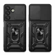 Hybrid Armor Camshield Case for Samsung Galaxy S26 - Black