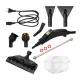 High-Pressure Steam Cleaner 2500W 3 Bar 1L Tank 7 Attachments