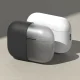 Ausinių dėklas Ringke Silicone skirtas AirPods Pro 3 su karabinu, juodas