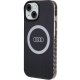 Audi IML Big Logo MagSafe dėklas iPhone 15 / 14 / 13 modeliams, juodas