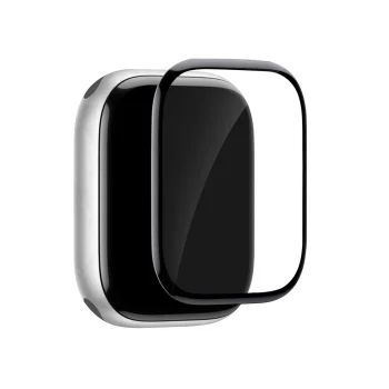 Apsauginė plėvelė Puro Flexible Shield skirta Apple Watch 10/11 46mm su aplikatoriumi, juoda