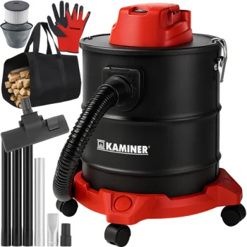 Karščiui atsparus pelenų siurblys Kaminer ODK013-20L, 20L, 1600W