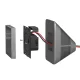 Sonoff NSPanel / NSPanel Pro stalo stovas StandB, juodas