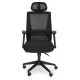 Ergonominė biuro kėdė ModernHome 139942, juoda