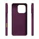 Dėklas Etteri Silicone Mag telefonui iPhone 16 Pro 6.3\", bordo