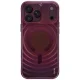 Dėklas Uniq Coehl Vela Magnetic Charging skirtas iPhone 18 Pro Max / 17 Pro Max, bordo