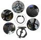 Heavy Duty Combination Bike Lock for Bicycles and Electric Scooters, Black