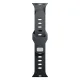 3mk silikoninis dirželis Apple Watch 38 / 40 / 41 mm, juodas