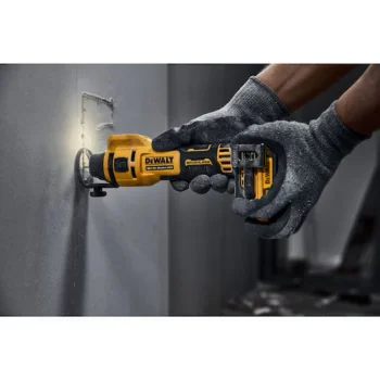 Akumuliatorinis frezeris DeWalt DCE555N-XJ 18V XR gipskartoniui, be akumuliatoriaus