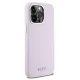 DKNY Liquid Silicone MagSafe dėklas iPhone 14 Pro Max, rožinis