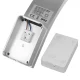 Maclean MCE343 S LED fasadinis šviestuvas, 10W, 800lm, IP54, sidabrinis