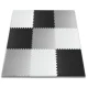 Ricokids 738230 minkštas putų kilimėlis-dėlionė, 180x180 cm, 9 vnt.