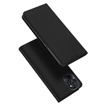 Atverčiamasis dėklas Dux Ducis Skin Pro telefonui Realme 10 5G / Realme 9i 5G, juodas