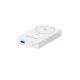 Išorinė baterija Wozinsky WLWP-10KA0Y3WS 10000 mAh 22.5W PD Qi2 su stovu, balta