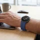 Tech-Protect Silicone Evo dirželis laikrodžiui Samsung Galaxy Watch 40/44/46 mm, tamsiai mėlynas