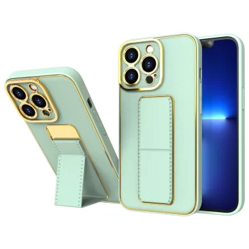 Dėklas Samsung Galaxy A12 5G su stovu New Kickstand Case, žalias