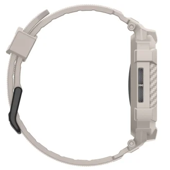 Spigen Rugged Armor Pro Strap with Case for Apple Watch 42mm, Beige