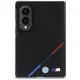 BMW M Leather Perforated MagSafe dėklas Samsung Galaxy Z Fold 8, juodas