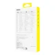 Dėklas Baseus OS-Lucent Series skirtas iPhone 15 Pro Max, skaidrus