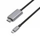 Tech-Protect UltraBoost USB-C į HDMI 2.1 laidas 200 cm 8K 60Hz - Pilkas