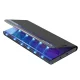 Atverčiamas dėklas Samsung Galaxy S22+ su stovo funkcija, mėlynas