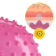 4FIZJO Sensory Rehabilitation Ball with Spikes 20 cm, Pink