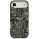 Guess Python Pattern MagSafe dėklas telefonui iPhone Air, juodas