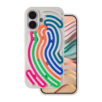 TFO DIY Snake dėklas telefonui iPhone 17 6,3", smėlio spalvos