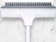2-in-1 Floor Squeegee with Brush and Adjustable Handle