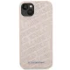 Karl Lagerfeld dėklas iPhone 15 Plus / 14 Plus Quilted K Pattern, rožinis