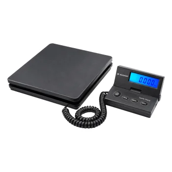Siuntų ir pašto svarstyklės Wozinsky WPP-50, 50 kg / 2 g, juodos