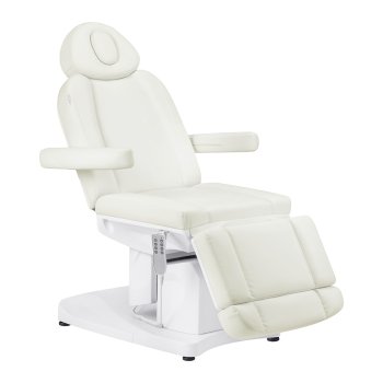 Azzurro 708A elektrinis kosmetologinis gultas, 4 varikliai, baltas