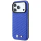 BMW M Carbon Printed Ring MagSafe dėklas iPhone 17 / 18 Pro Max, mėlynas