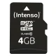 Atminties kortelė Intenso microSDHC 4GB Class 10 su adapteriu 3413450