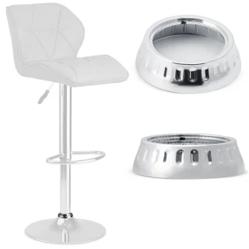 Sofotel Bar Stool Base Cap, Silver