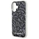 Karl Lagerfeld dėklas iPhone 16 telefonui Zebra With Cord, violetinis