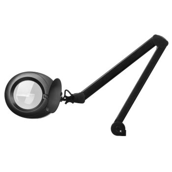 Elegante 6025 padidinamoji lempa su 60 LED SMD 5D, juoda