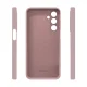 Silikoninis dėklas Etteri Silicone skirtas Samsung Galaxy A17 / A18 5G, šviesiai rožinis