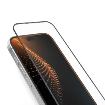 SBS iPhone 14 Pro apsauginis stiklas D3O su rėmeliu
