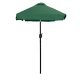 Stačiakampis sodo skėtis Multigarden SL-UM019, 200x140 cm, žalias