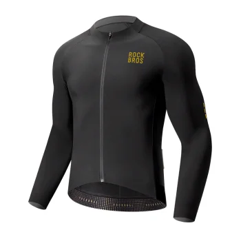 Rockbros YDWT020 Diamond Cycling Jersey, Size XXL - Black