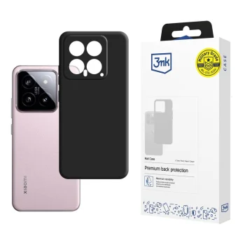 Apsauginis dėklas 3mk Matt Case, skirtas Xiaomi 14, juodas